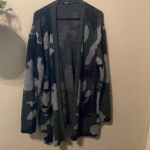 Camo Cardigan